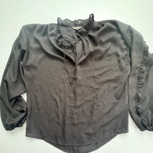 Express Dark Gray Women's Blouse